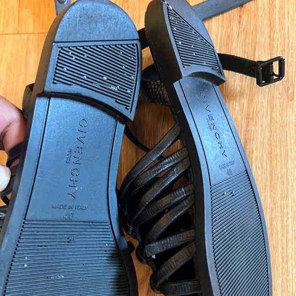 Authentic Givenchy Gladiatot PVC Sandals 40 - Picture 3 of 6
